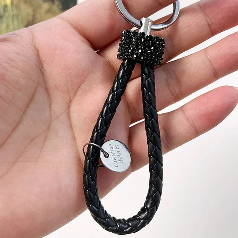 Craft Rhinestone Bear Tassels Keychain Cute Cartoon Resin Bag Charm Holder Fashionable Animal Themed Zinc Alloy Keychains Dabfavshop