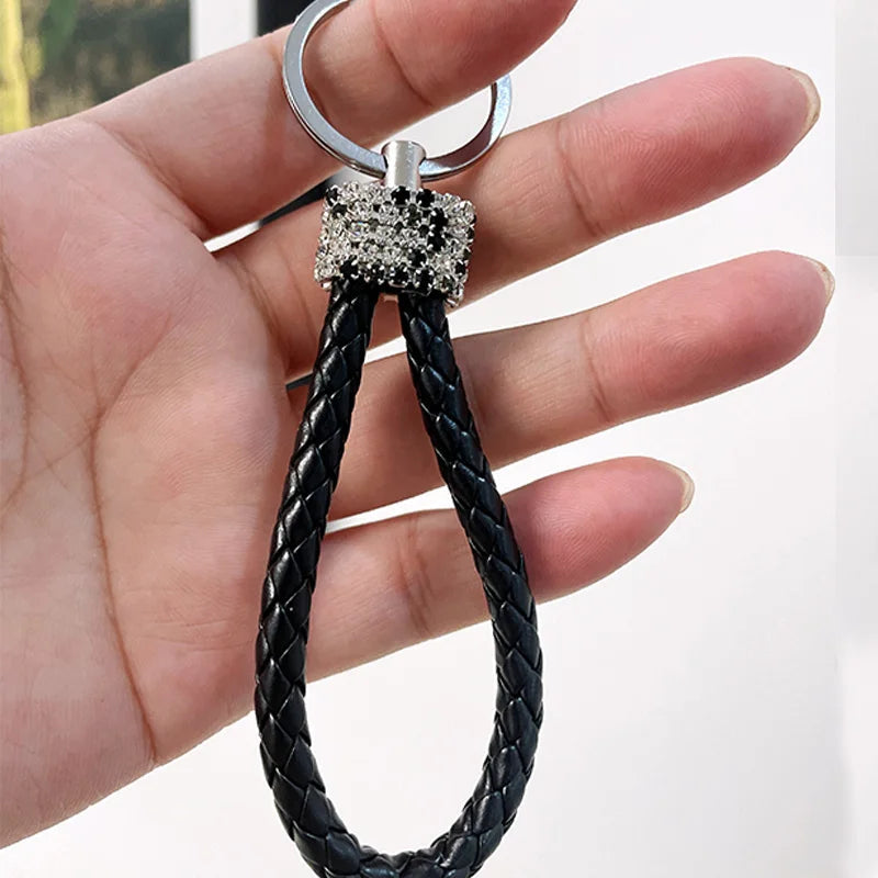Craft Rhinestone Bear Tassels Keychain Cute Cartoon Resin Bag Charm Holder Fashionable Animal Themed Zinc Alloy Keychains Dabfavshop