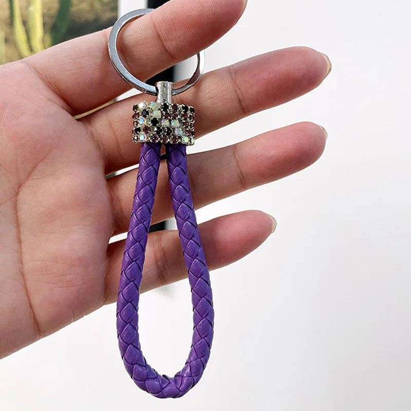 Craft Rhinestone Bear Tassels Keychain Cute Cartoon Resin Bag Charm Holder Fashionable Animal Themed Zinc Alloy Keychains Dabfavshop