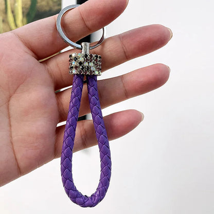 Craft Rhinestone Bear Tassels Keychain Cute Cartoon Resin Bag Charm Holder Fashionable Animal Themed Zinc Alloy Keychains Dabfavshop