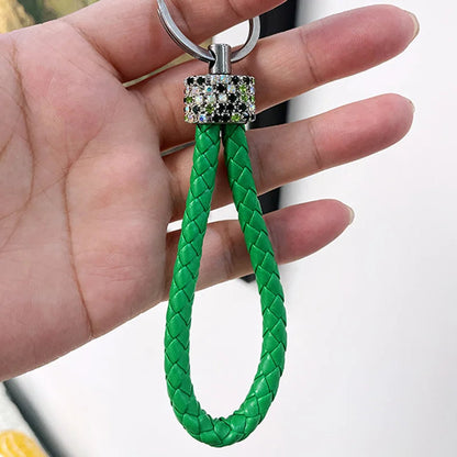 Craft Rhinestone Bear Tassels Keychain Cute Cartoon Resin Bag Charm Holder Fashionable Animal Themed Zinc Alloy Keychains Dabfavshop