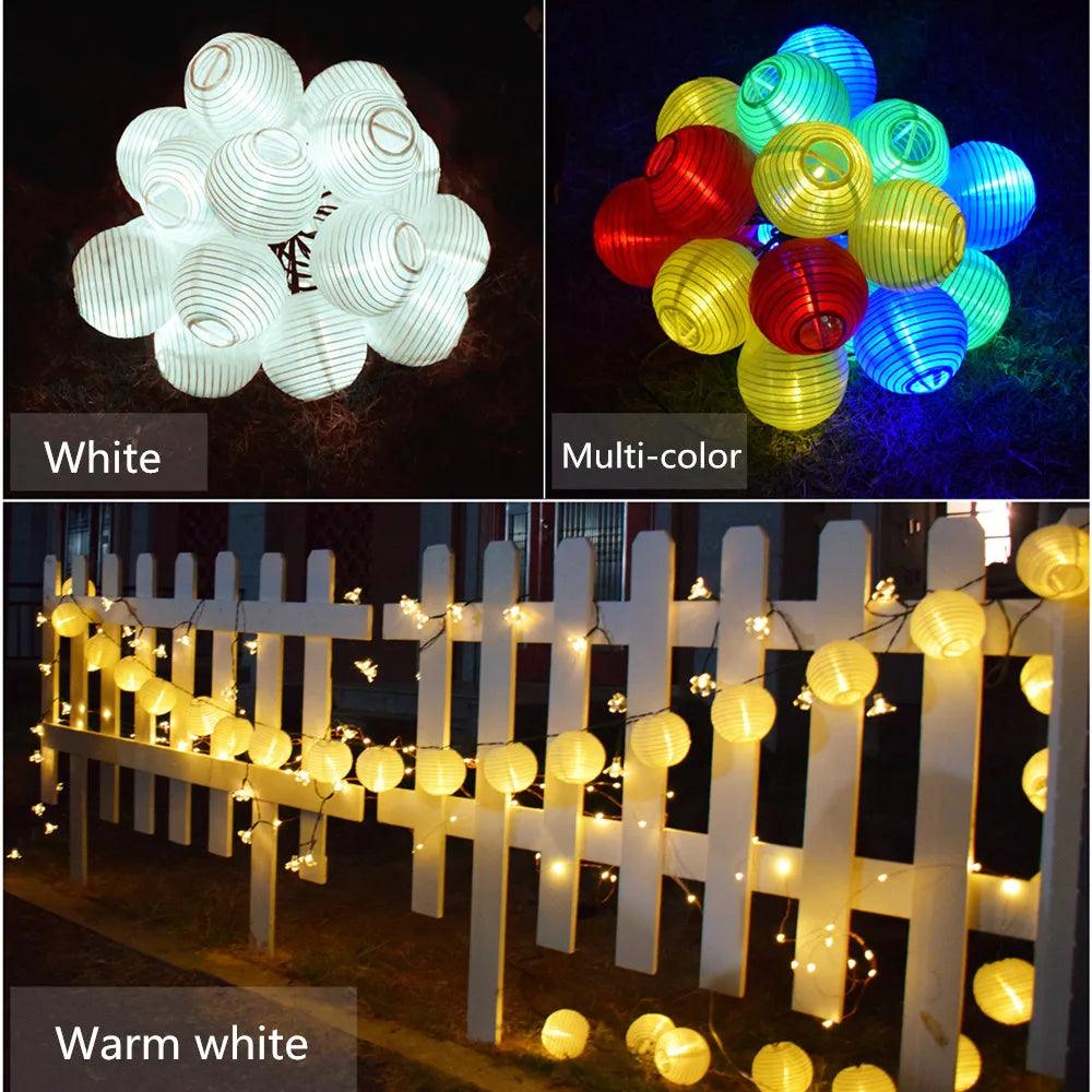 20 LED Solar String Lights - Christmas Fairy Lights - Dabfavshop