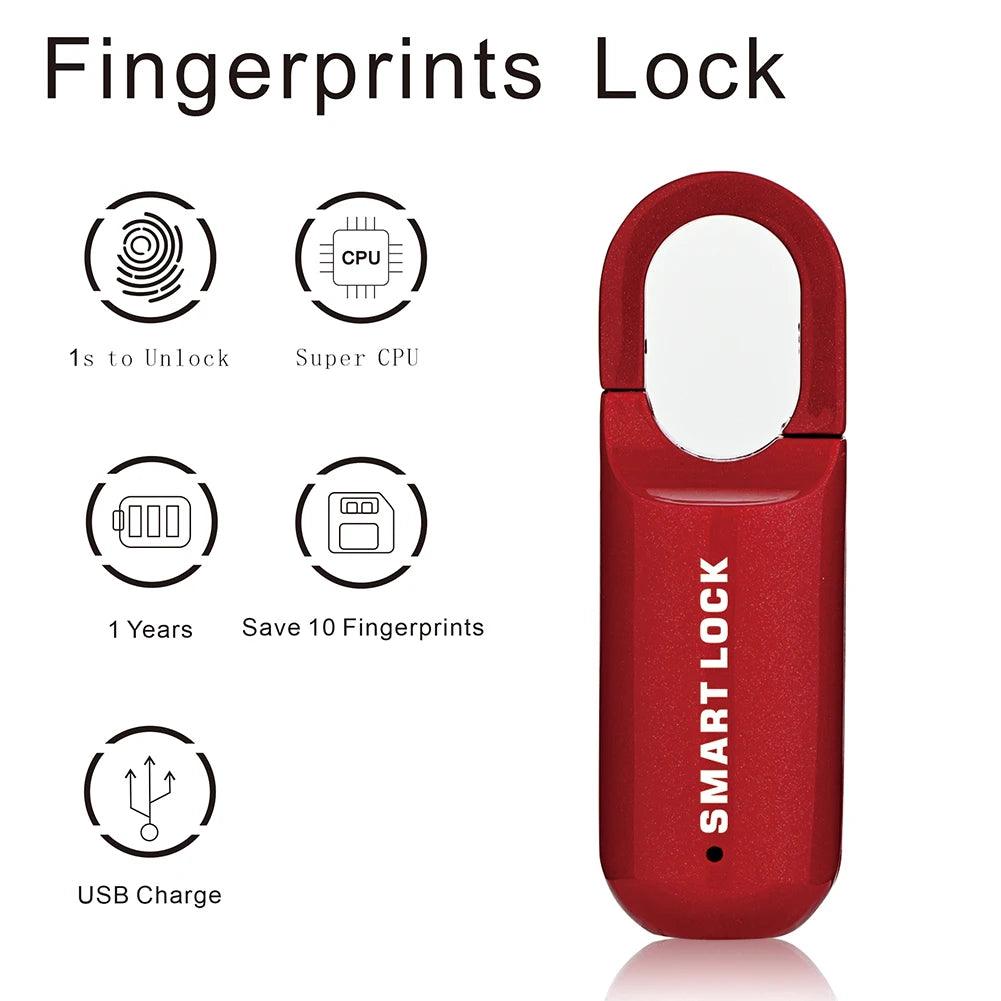 Mini Fingerprint Padlock Smart Touch - Dabfavshop