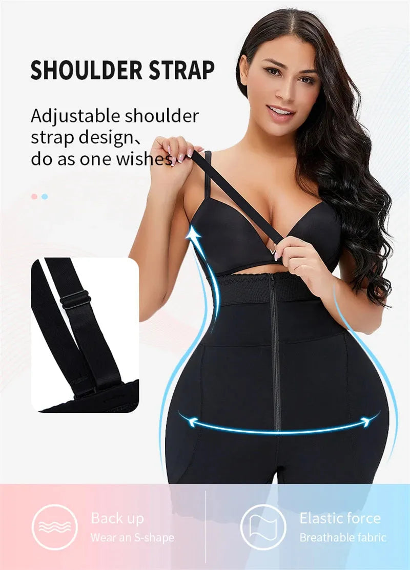 Women Bodysuit Shapewear With Hip Pads - Dabfavshop