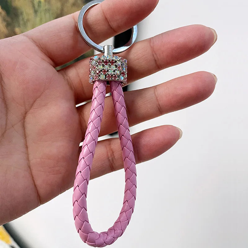 Craft Rhinestone Bear Tassels Keychain Cute Cartoon Resin Bag Charm Holder Fashionable Animal Themed Zinc Alloy Keychains Dabfavshop