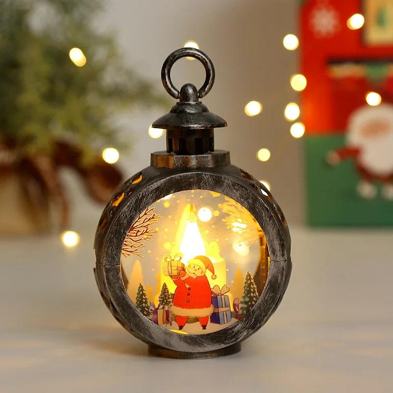 Christmas LED Candle Light - Santa Claus Snowman - Dabfavshop