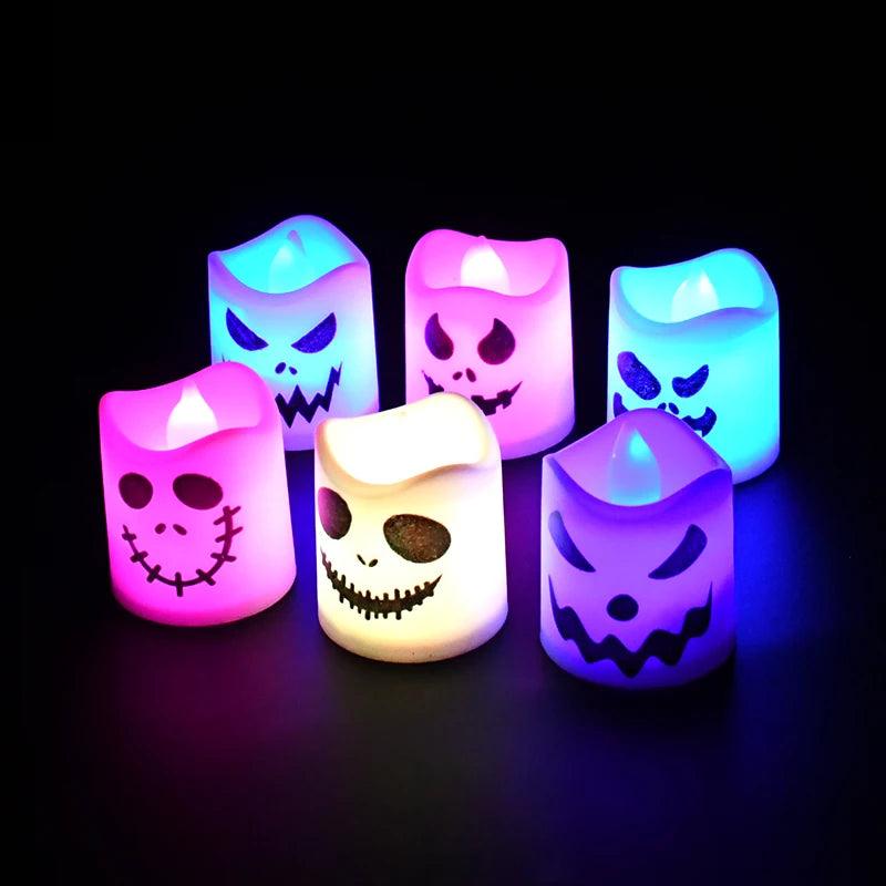 6pcs Halloween Led Glowing Lamp For Decoration Tables - Dabfavshop