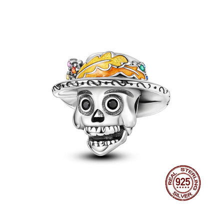 Halloween Luminous Charms Bead 925 Sterling Silver Dabfavshop