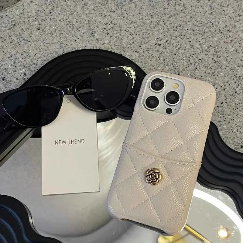 Luxury Leather Case Cover For iPhones