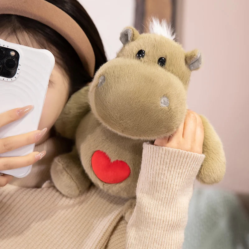 Lovely Hippo & Ant Plush Dolls