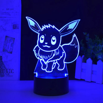 Pokémon 3D LED Base Color Changing Luminaria - Dabfavshop