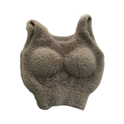 Plush Warm Wool Tank Tops Dabfavshop