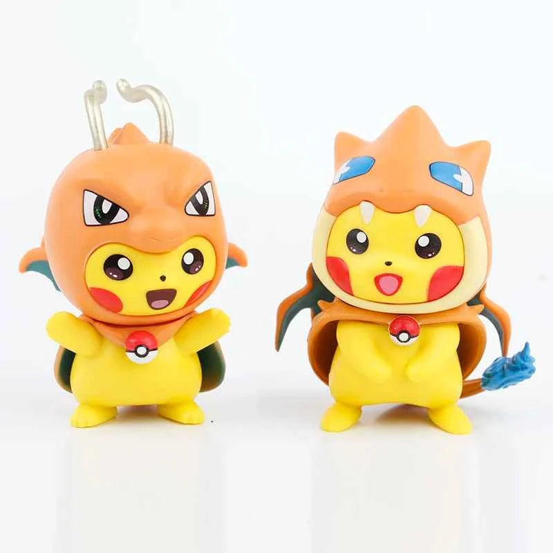 Creative Cartoon Anime Toys Set