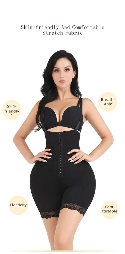 Women Bodysuit Shapewear With Hip Pads - Dabfavshop