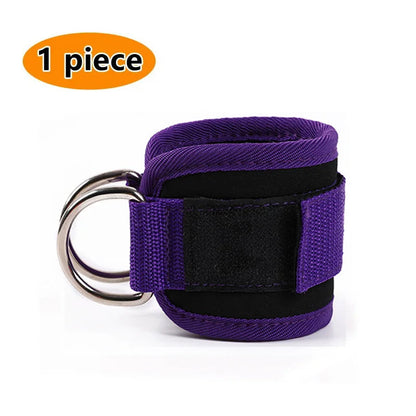 Cable Ankle Straps Double D-Ring Ankle Cuffs For Gym Workouts Glutes Legs Strength Training Brace Support Sport Safety Abductors Dabfavshop