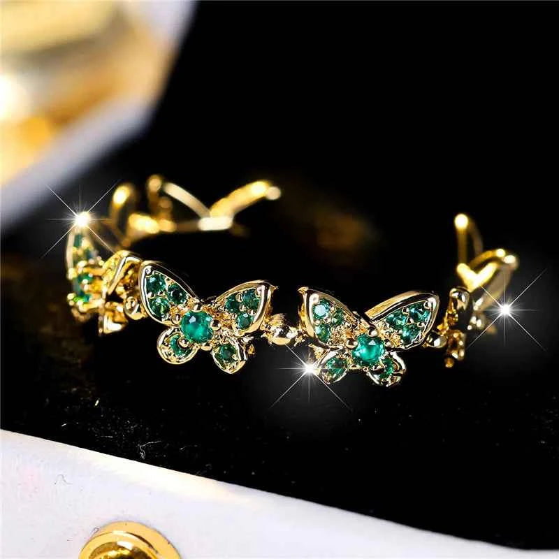Butterfly Adjustable Ring