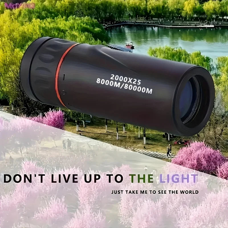 2000x25 HD Monocular Telescope - Compact & Portable Scope for Hunting Dabfavshop