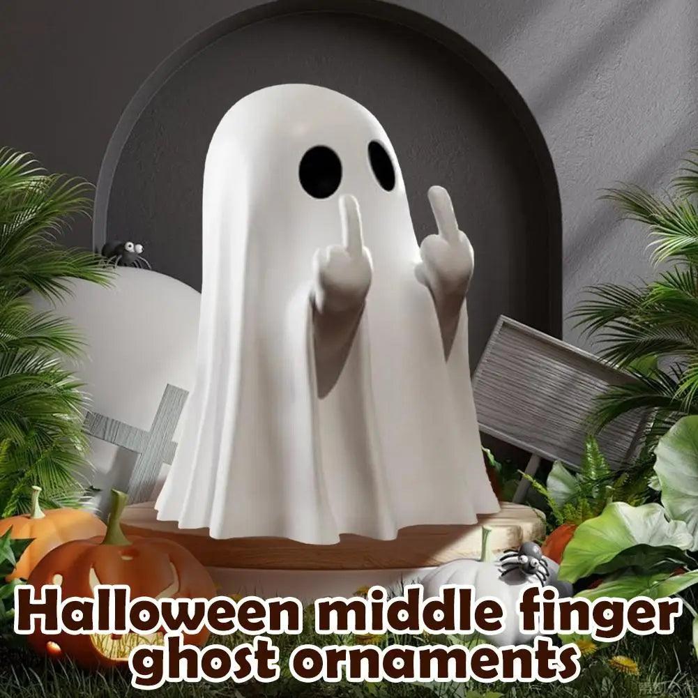 Halloween Middle Finger Cute Ghost Centerpiece - Dabfavshop