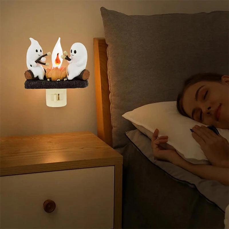 Flickering Ghost Campfire Night Light - Dabfavshop