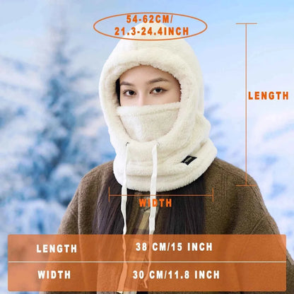Thermal Windproof Ski Hood Full Face Mask