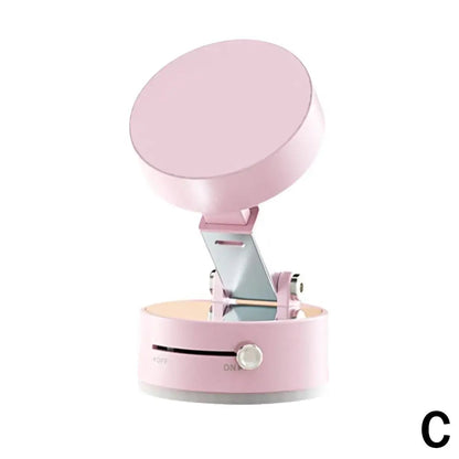 Foldable Magnetic Vacuum Car Phone Holder Foldable Suction Cup With Suction Cup Hands-Free Navigation For Smart Phone Dabfavshop