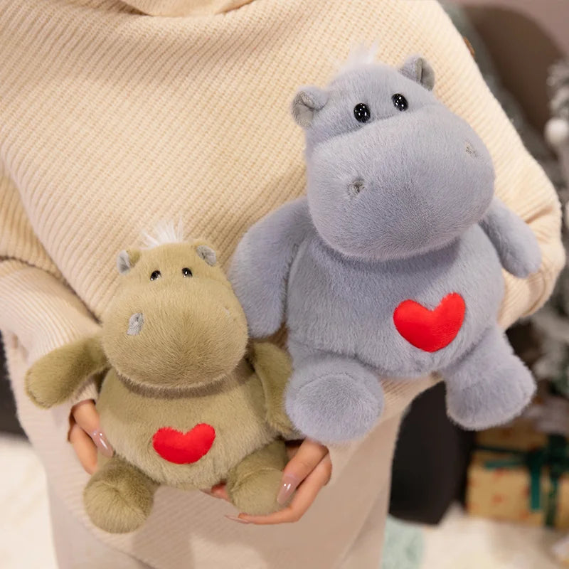 Lovely Hippo & Ant Plush Dolls