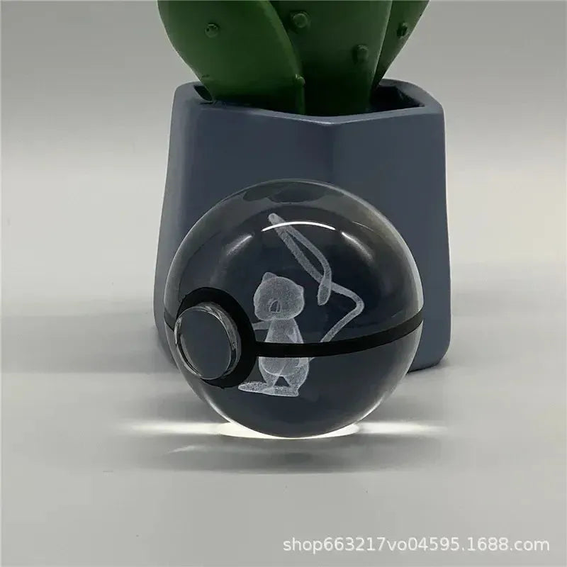 Pokémon Multi Color 3D Crystal Ball - Dabfavshop