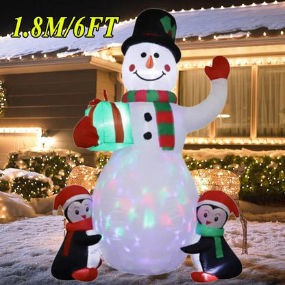 LED Lights Inflatable Christmas Decoration - Dabfavshop