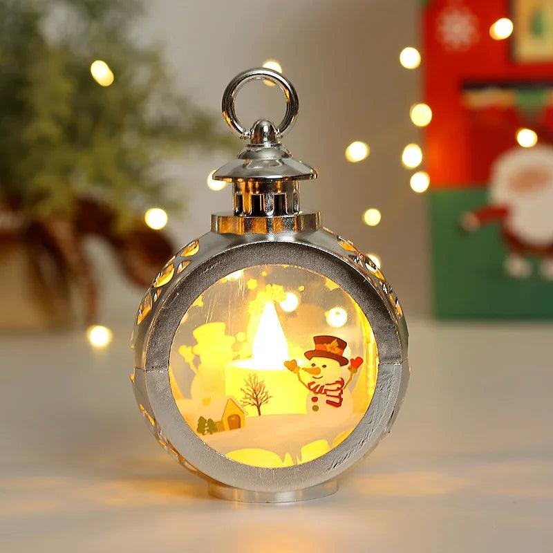 Christmas LED Candle Light - Santa Claus Snowman - Dabfavshop