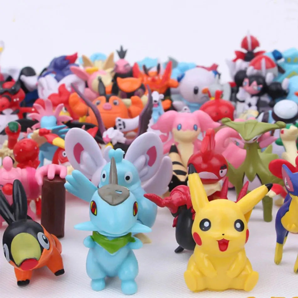 Pokémon Action Figures Toys 24-144 Pcs Sets 2-3CM In Size - Dabfavshop