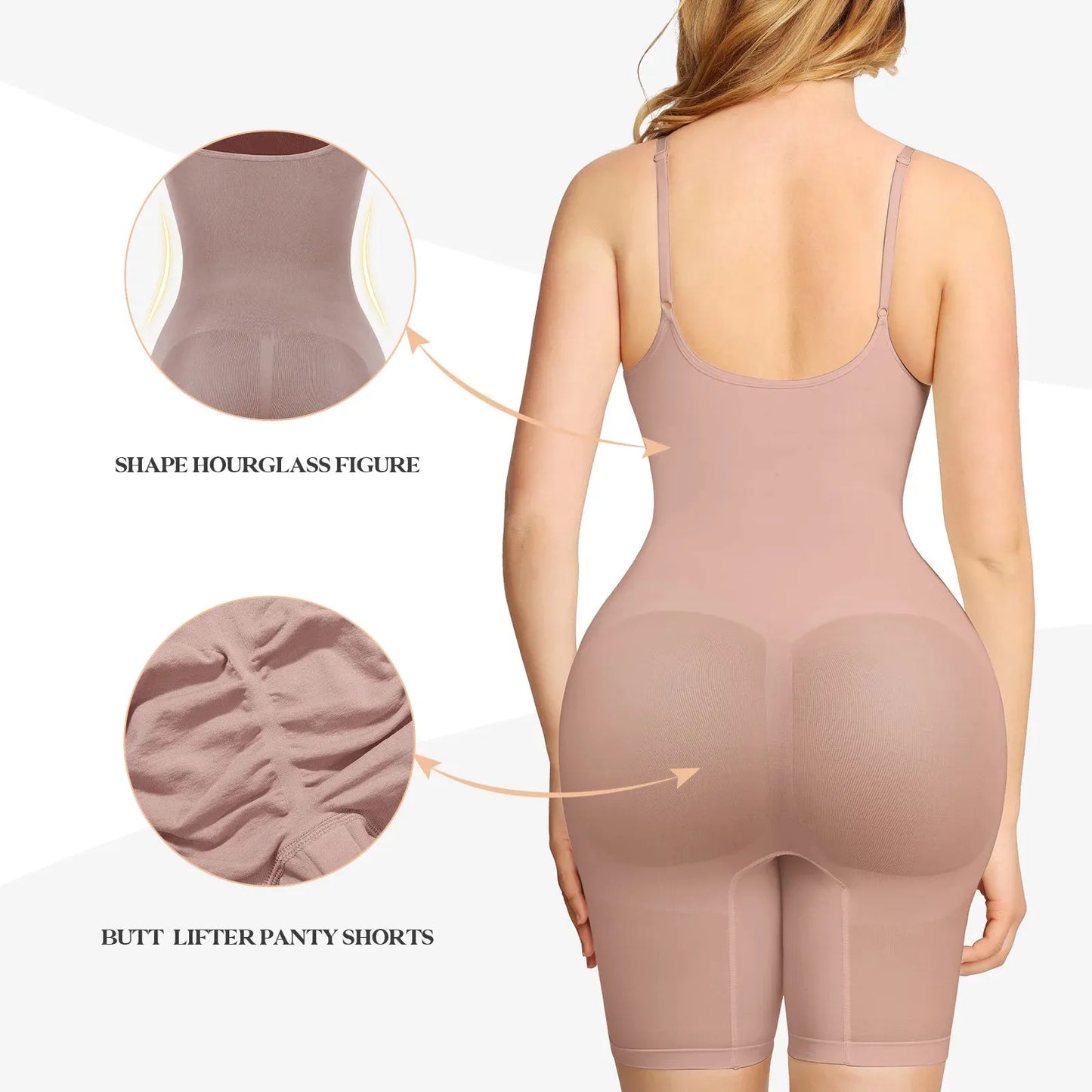 Colombianas Seamless Women Sculpting Bodysuit Shapewear - Dabfavshop