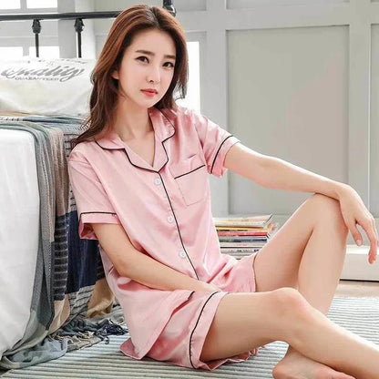 Womens Silk Pajamas - Dabfavshop