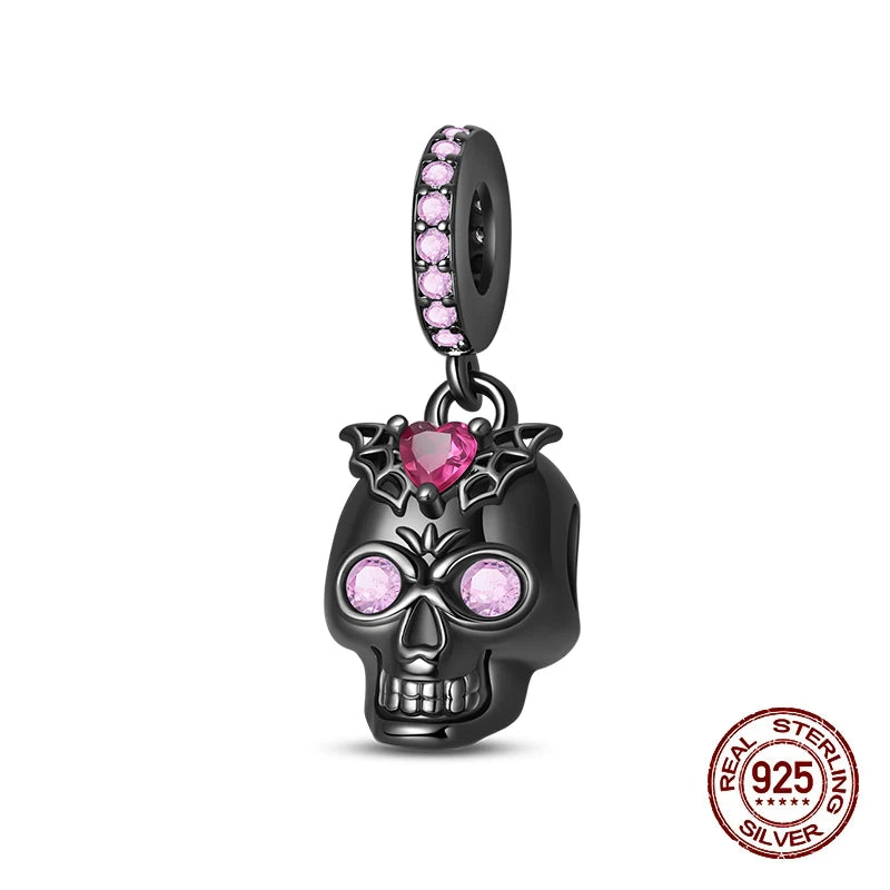 Halloween Luminous Charms Bead 925 Sterling Silver Dabfavshop