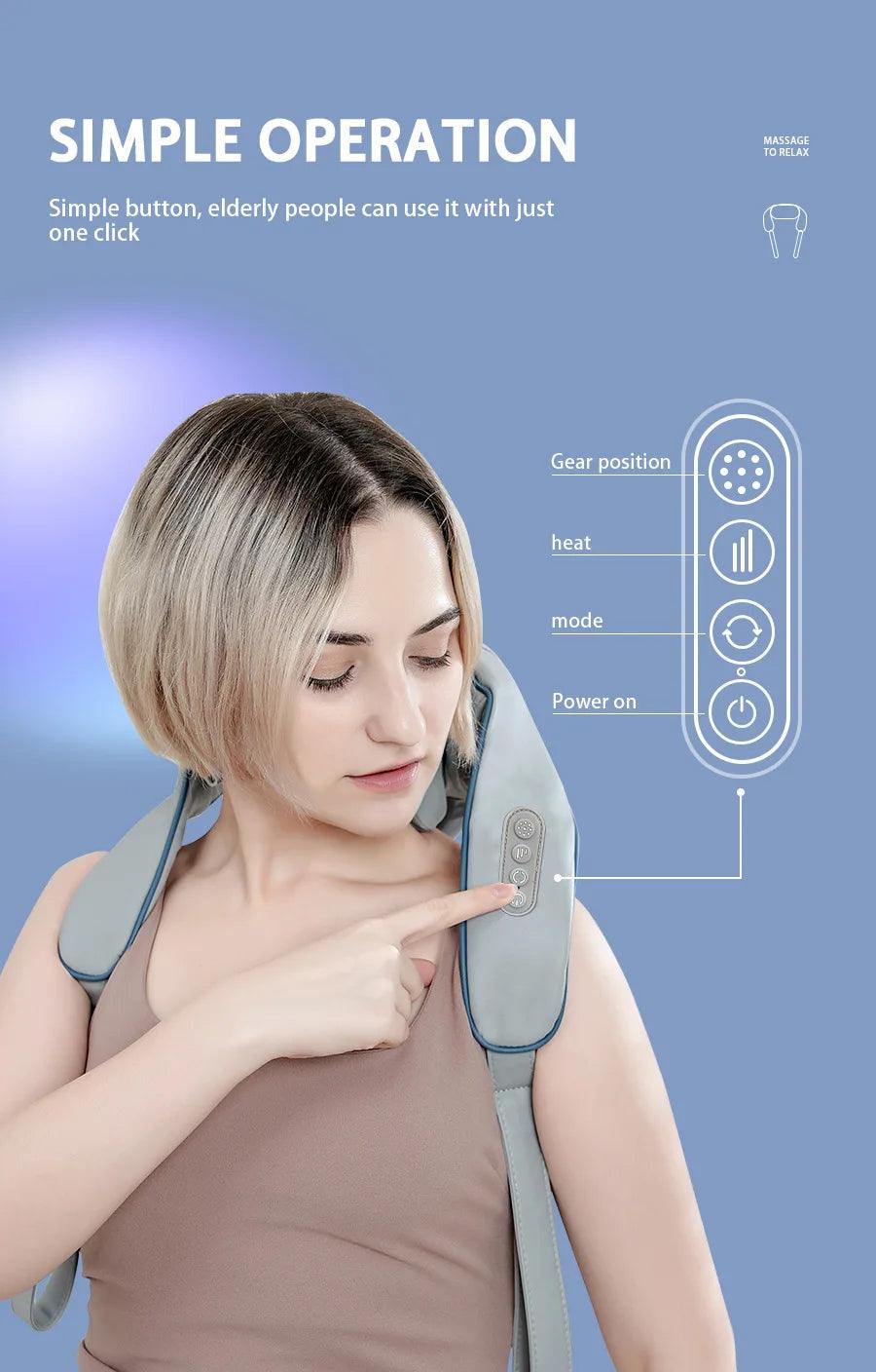 Smart Muscle Neck Multifunctional Massage - Dabfavshop