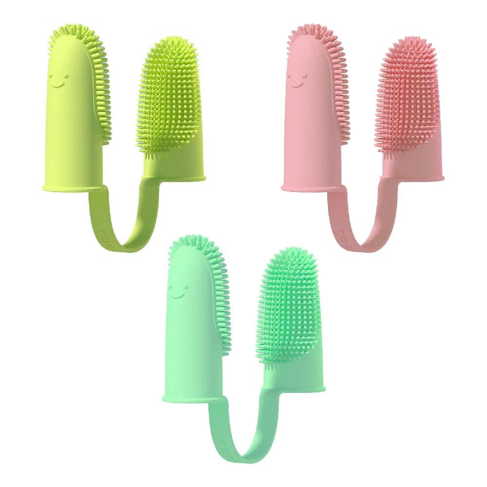 Silicone Super Soft Finger Toothbrush For Dog - Dabfavshop