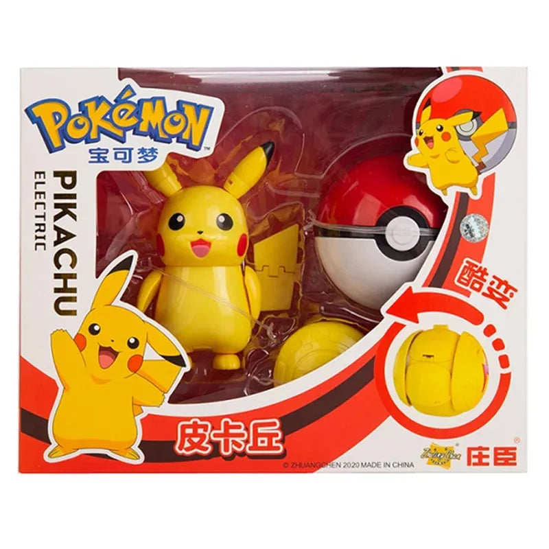 Pokémon Anime Figure With Pokaball - Dabfavshop