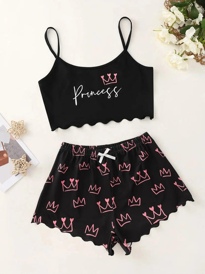 Women's 2pcs Cute Soft Pajamas - Dabfavshop