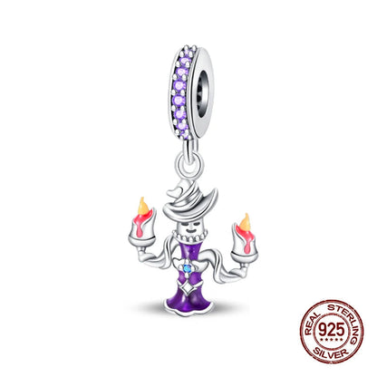Halloween Luminous Charms Bead 925 Sterling Silver Dabfavshop