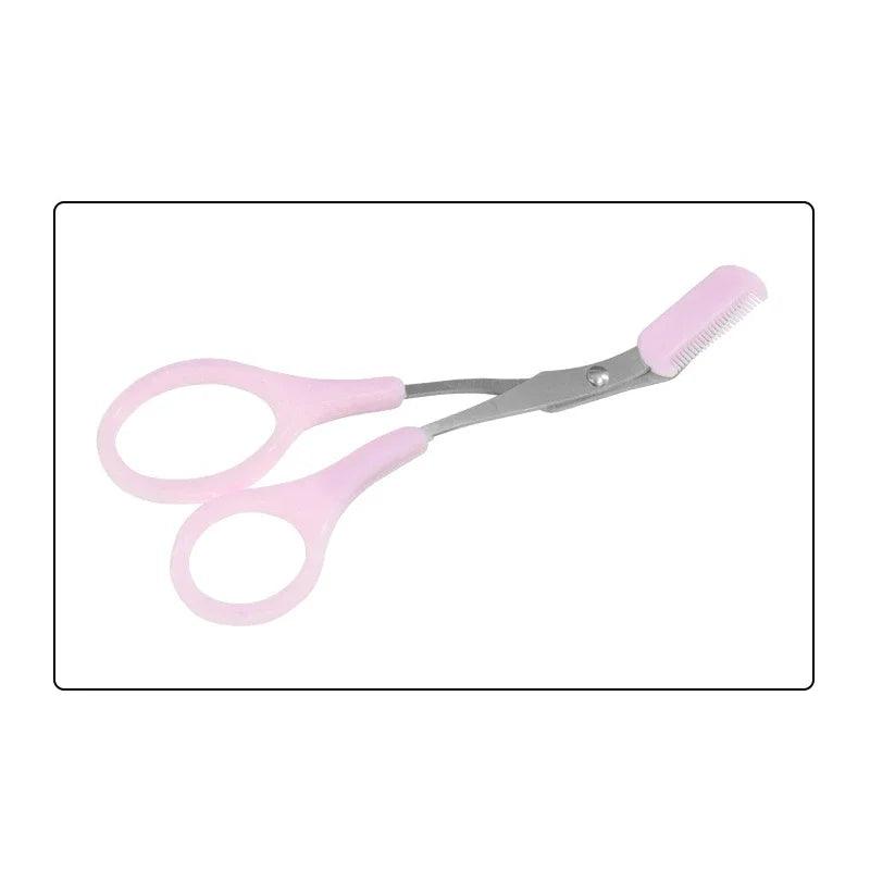 Stainless Steel Eyebrow Trimmer Scissors - Dabfavshop