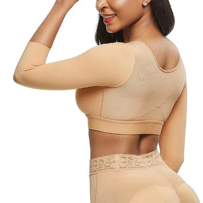 Women Arm Shapers Daily Body Shaper Long Sleeves - Dabfavshop