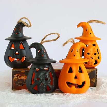 LED Pumpkin Ghost Lantern Lamp For Halloween - Dabfavshop