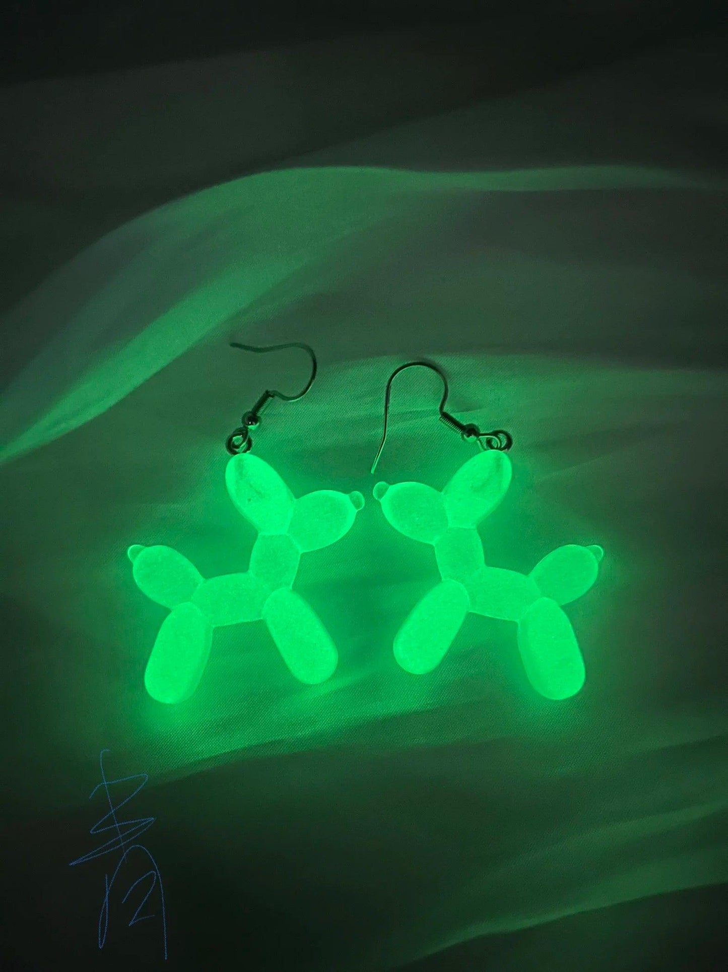 Glow In The Dark Ghost In Bottle Earrings - Dabfavshop