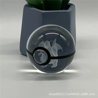 Pokémon Multi Color 3D Crystal Ball - Dabfavshop