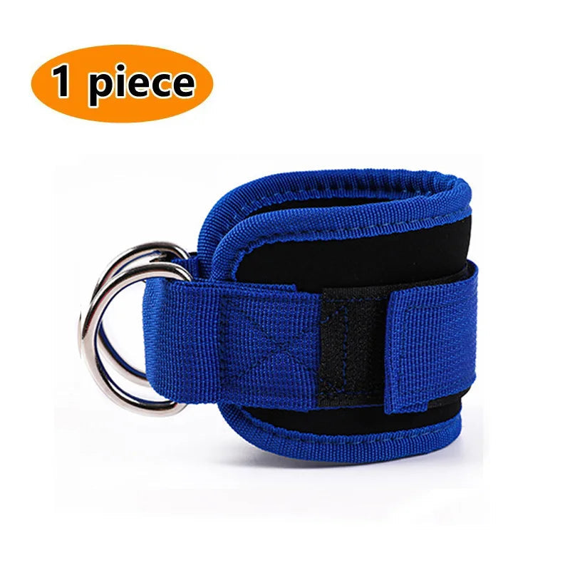 Cable Ankle Straps Double D-Ring Ankle Cuffs For Gym Workouts Glutes Legs Strength Training Brace Support Sport Safety Abductors Dabfavshop