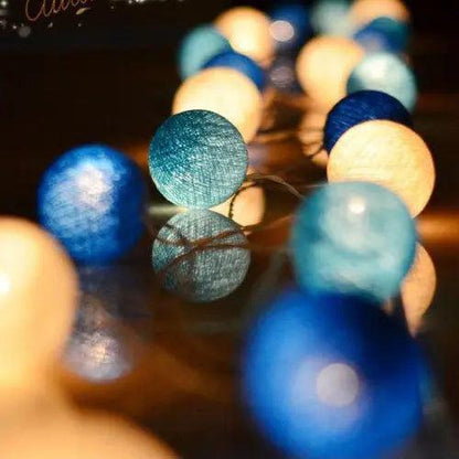 LED Cotton Ball Fairy Lights - Dabfavshop