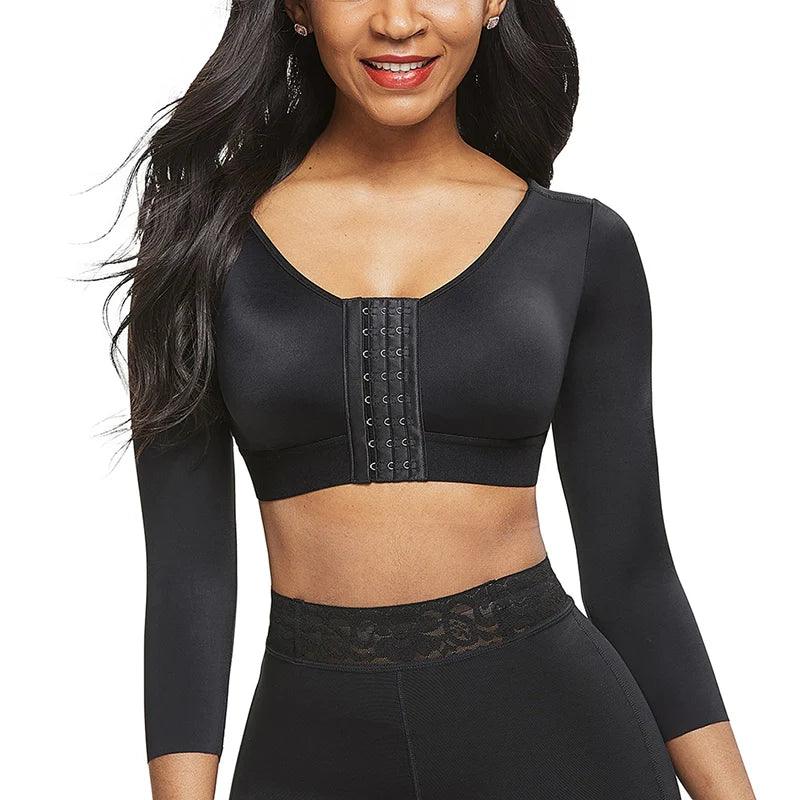 Women Arm Shapers Daily Body Shaper Long Sleeves - Dabfavshop