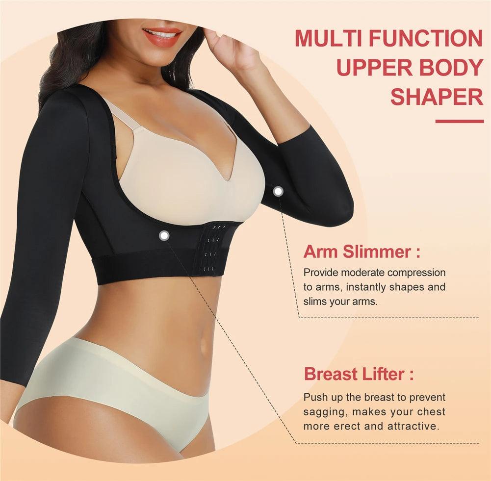 Fajas Colombianas Posture Corrector Compression Sleeves Shapewear - Dabfavshop