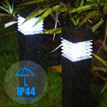 Solar Garden Path Lights - Set of 4 - Dabfavshop