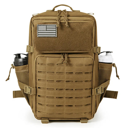 45L Tactical Backpack survival Bag Hunting MOLLE Backpack GYM For Men EDC Outdoor Hiking Rucksack Witch Bottle Holder Dabfavshop