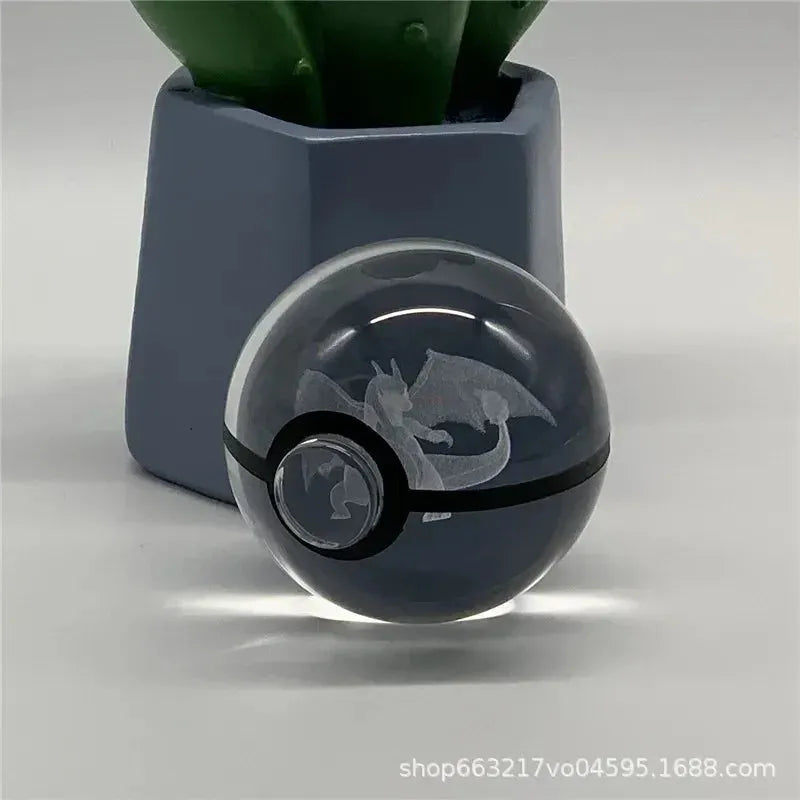 Pokémon Multi Color 3D Crystal Ball - Dabfavshop